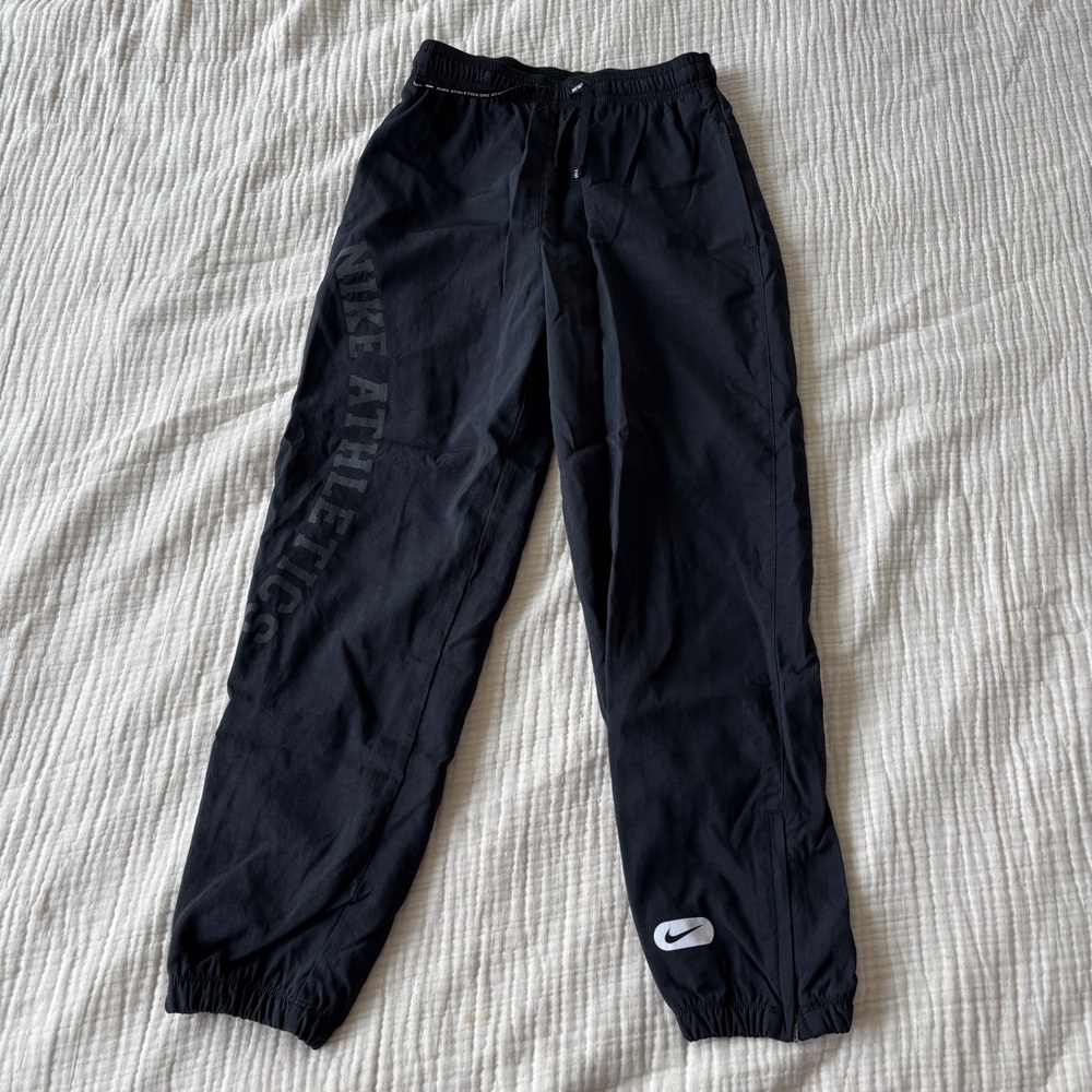 Nike Kids Black Athletic Track Sweatpants